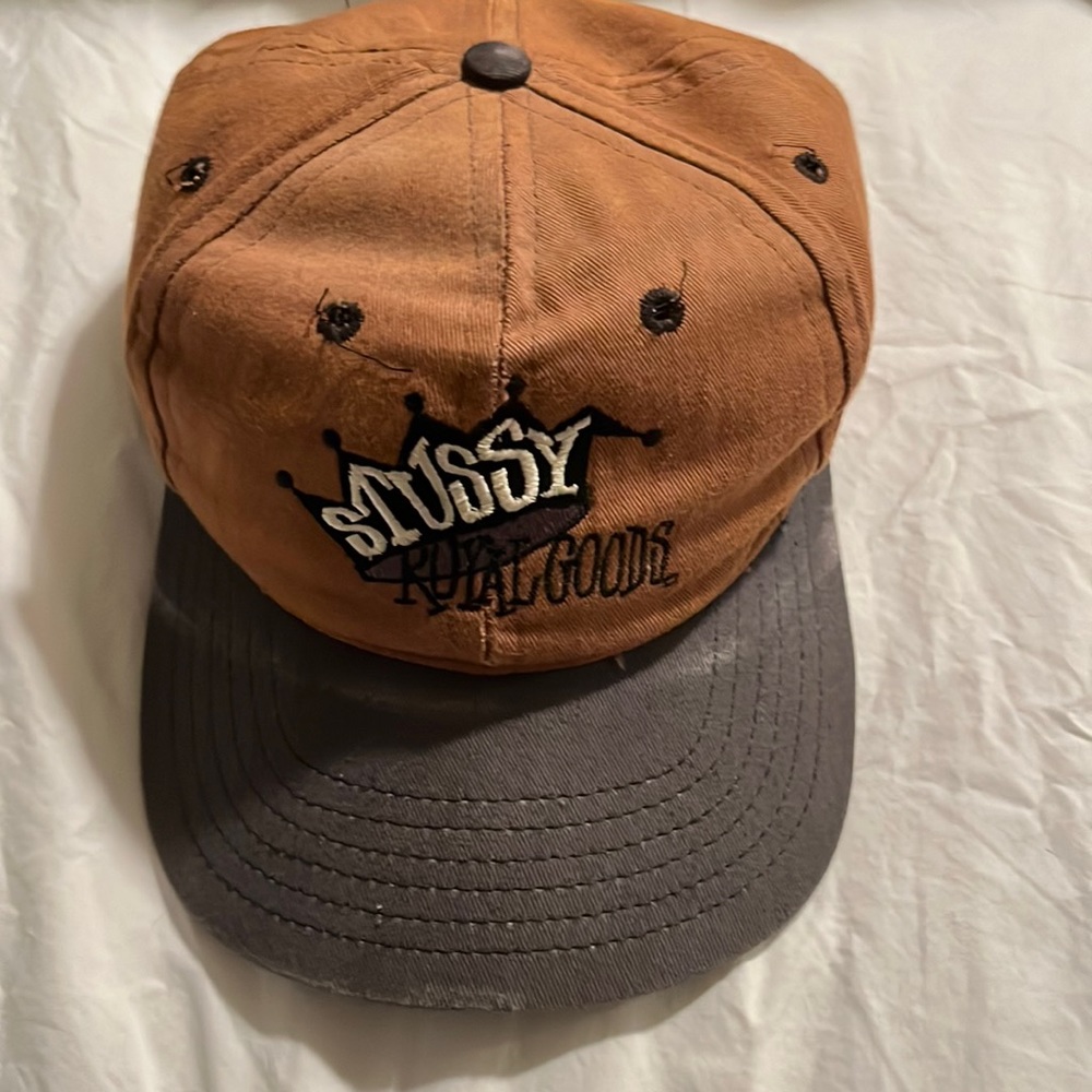 stussy royal good hat